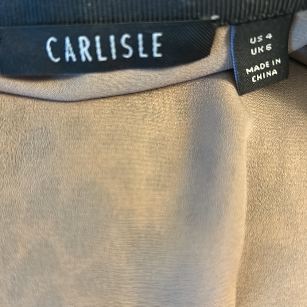 Carlisle Silk Pleated Leopard Print Midi Skirt - 4 - Picture 9 of 11